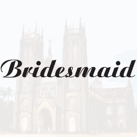 Iron on Bridesmaid Decal