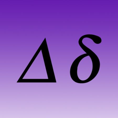 Greek Letter Iron on Decal Delta
