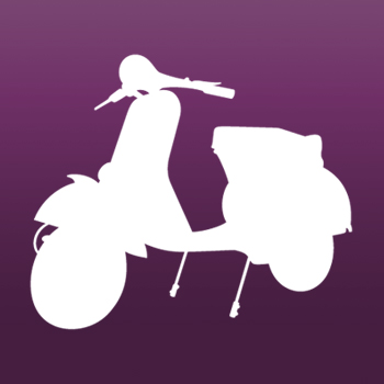Moped Iron on Decal