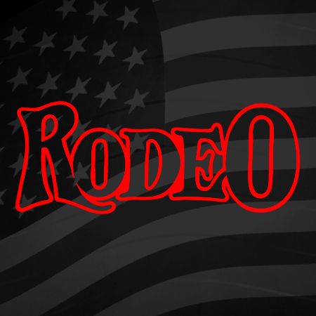 Rodeo Iron on Decal