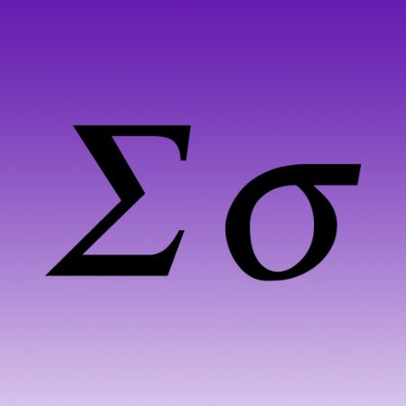 Greek Letter Iron on Decal Sigma