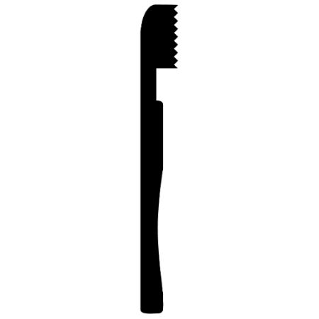 Toothbrush Iron on Decal
